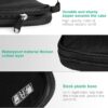 Travel Electronics Organizer Bag for Cables, Chargers, SD Cards & Hard Drives (Black & Grey) - Image 4