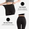 High Waisted Leggings for Women – Buttery Soft Tummy Control, Opaque Stretchy Plus Size Yoga & Workout Pants - Image 3
