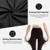 High Waisted Leggings for Women – Buttery Soft Tummy Control, Opaque Stretchy Plus Size Yoga & Workout Pants - Image 4