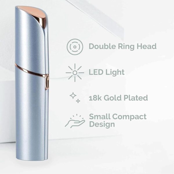 Lady Shaver for Women – USB Rechargeable Facial Hair Remover - Image 16