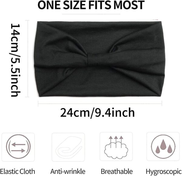 Stretchable Headband for Women – Soft Hairband for Sports & Daily Wear - Image 4