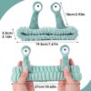 Cute Coral Fleece Face Wash Headband for Women – Elastic Hairband for Skincare, Shower, and Sports - Image 2