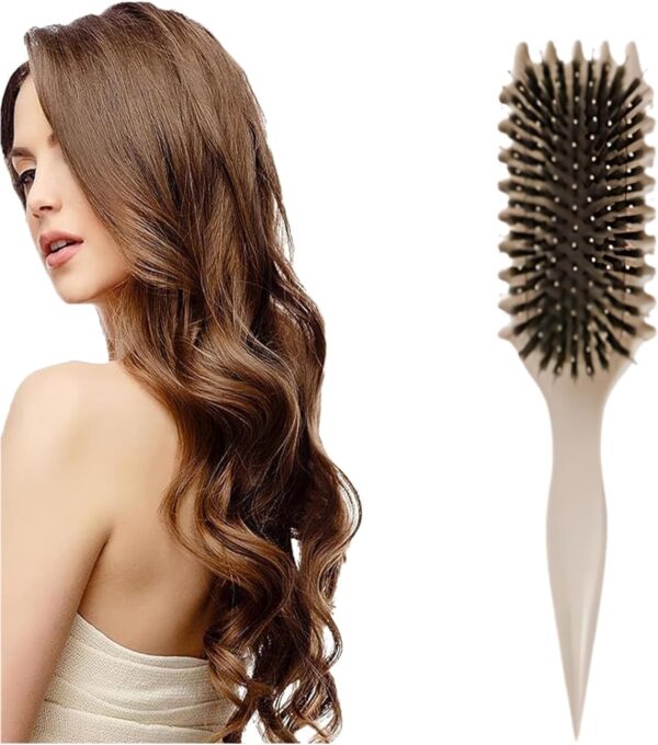 Curl Defining Brush – For Curly Hair, Reduces Pulling & Curl Separation - Image 6