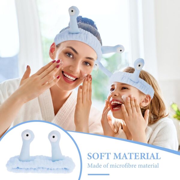 Cute Coral Fleece Face Wash Headband for Women – Elastic Hairband for Skincare, Shower, and Sports - Image 21