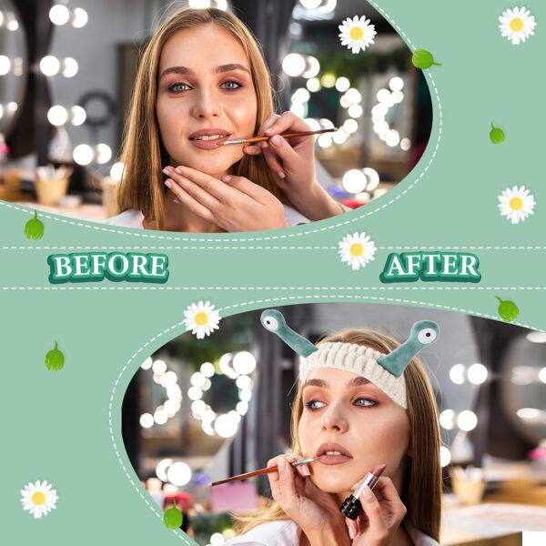 Cute Coral Fleece Face Wash Headband for Women – Elastic Hairband for Skincare, Shower, and Sports - Image 12