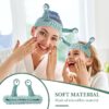 Cute Coral Fleece Face Wash Headband for Women – Elastic Hairband for Skincare, Shower, and Sports - Image 5