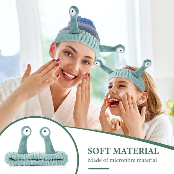 Cute Coral Fleece Face Wash Headband for Women – Elastic Hairband for Skincare, Shower, and Sports - Image 5