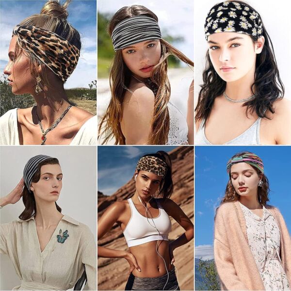 Stretchable Headband for Women – Soft Hairband for Sports & Daily Wear - Image 12