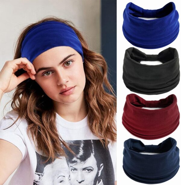 Stretchable Headband for Women – Soft Hairband for Sports & Daily Wear - Image 6
