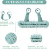 Cute Coral Fleece Face Wash Headband for Women – Elastic Hairband for Skincare, Shower, and Sports - Image 3