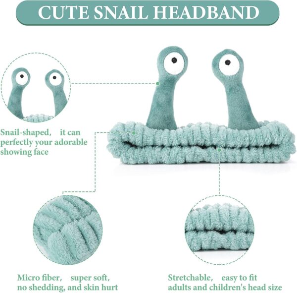 Cute Coral Fleece Face Wash Headband for Women – Elastic Hairband for Skincare, Shower, and Sports - Image 3