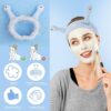 Cute Coral Fleece Face Wash Headband for Women – Elastic Hairband for Skincare, Shower, and Sports - Image 19