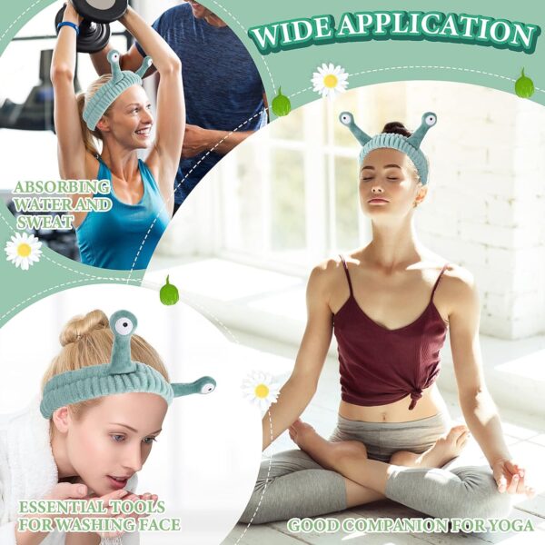 Cute Coral Fleece Face Wash Headband for Women – Elastic Hairband for Skincare, Shower, and Sports - Image 7