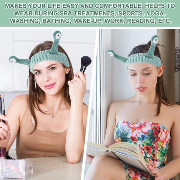 Cute Coral Fleece Face Wash Headband for Women – Elastic Hairband for Skincare, Shower, and Sports - Image 6