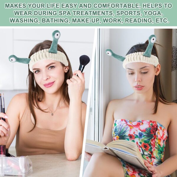 Cute Coral Fleece Face Wash Headband for Women – Elastic Hairband for Skincare, Shower, and Sports - Image 14