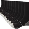 BUDERMMY Mens Socks Cushioned Work Socks Walking Socks Womens Crew Athletic Socks for Outdoor Hiking Trainer Running