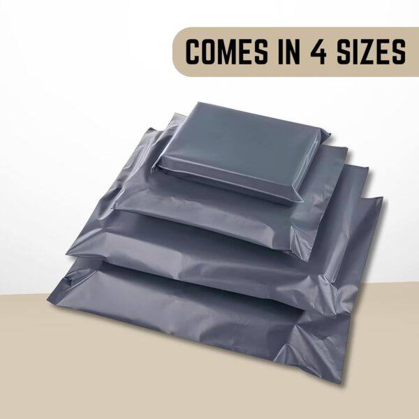 Double Dragon 100 Mixed Size Self-Seal Mailer Bags | Tamper-Proof Plastic Packaging for Mailing, Postage, Shipping & Delivery | 4 Sizes | Small to Large | 25 each (Pack of 100) - Image 8