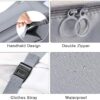 Travel Packing Cubes, Toifucos Multifunction 8pcs/set Luggage Organiser Waterproof Compression Suitcase Essential Bag, Dark Gray - Image 3