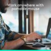 Logitech M185 Wireless Mouse, 2.4GHz with USB Mini Receiver, 12-Month Battery Life, 1000 DPI Optical Tracking, Ambidextrous, Compatible with PC, Mac, Laptop - Grey - Image 6