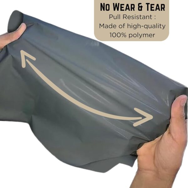 Double Dragon 100 Mixed Size Self-Seal Mailer Bags | Tamper-Proof Plastic Packaging for Mailing, Postage, Shipping & Delivery | 4 Sizes | Small to Large | 25 each (Pack of 100) - Image 5