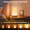 Auxmir Night Light, LED Touch Bedside Table Lamp, Remote Control Dimmable Light with RGB Color Changing, USB Rechargeable, Portable Lamp for Children, Kids, Bedroom, Living Room, Camping [Energy Class F] - Image 4