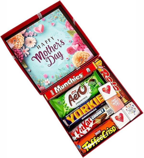 Mothers day Chocolate gift Best Mom Selection Box With Kitkat Aero Yorkie Milk Chocolate Neapolitans and More - Image 3